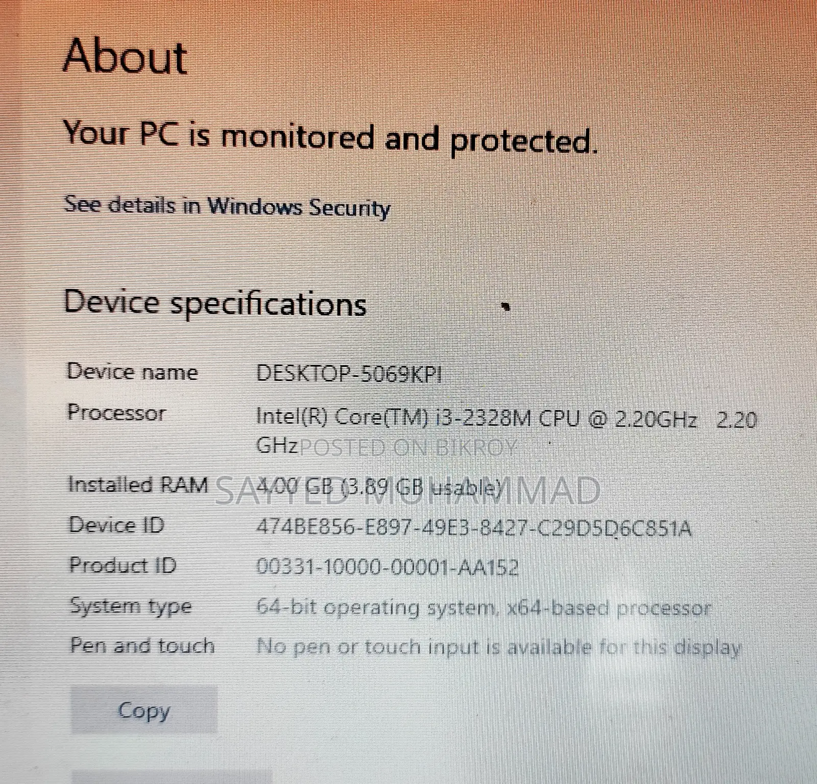 Laptop Asus X45C 4GB Intel Core I3 SSD 128GB