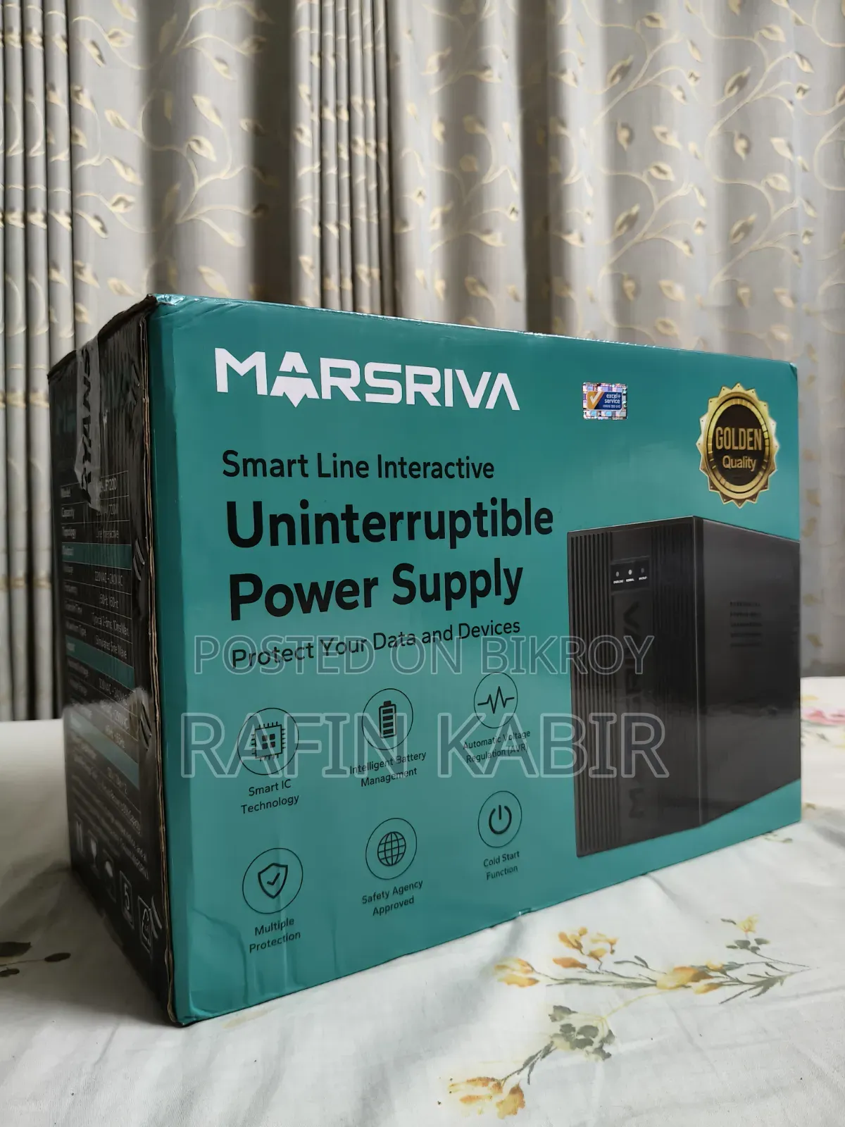 Ups (Marsriva Mr Uf-1200) 1200va 720w Metal Body
