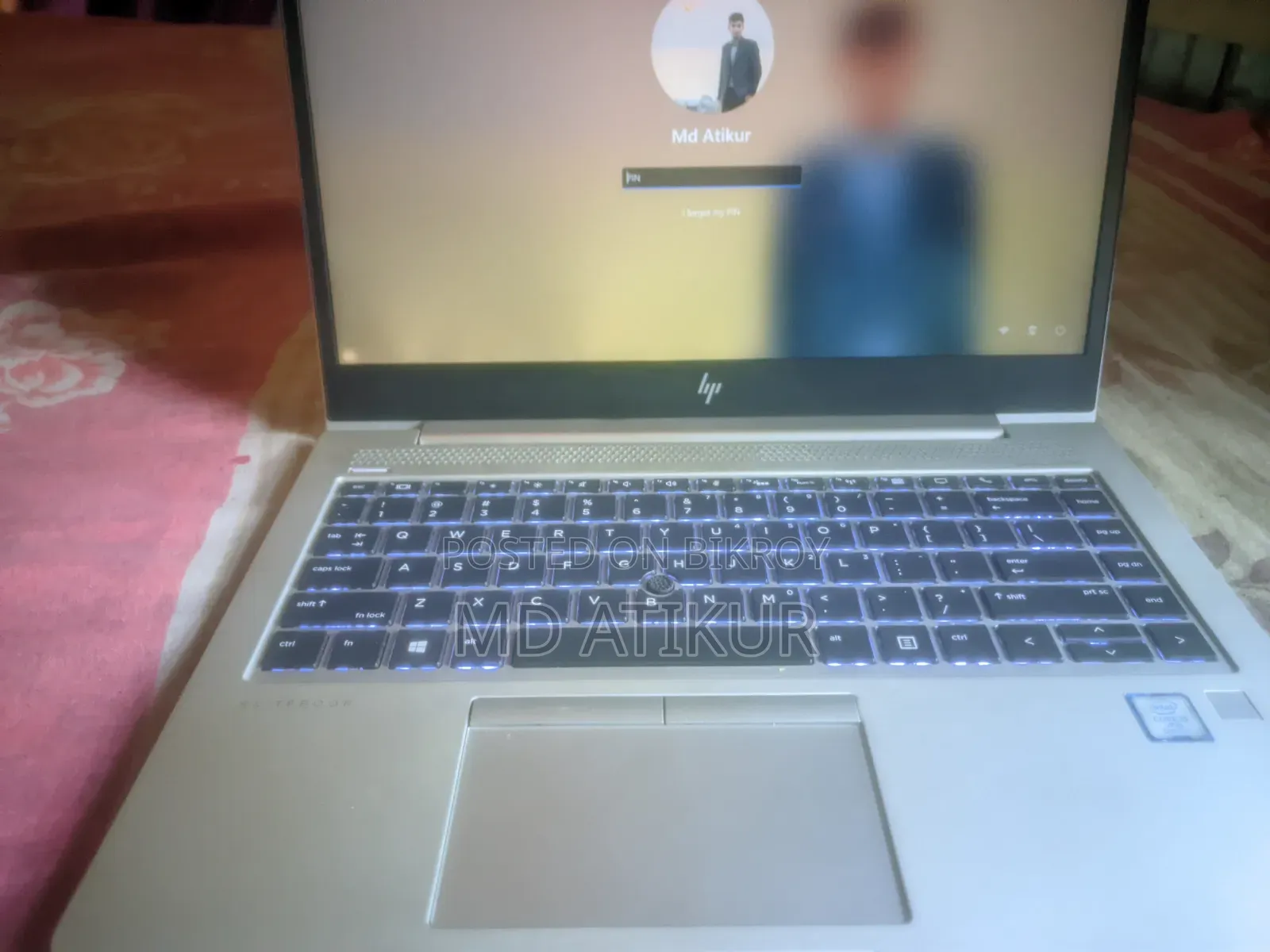 ল্যাপটপ HP EliteBook 840 G5 8GB Intel Core I5 SSD 256GB