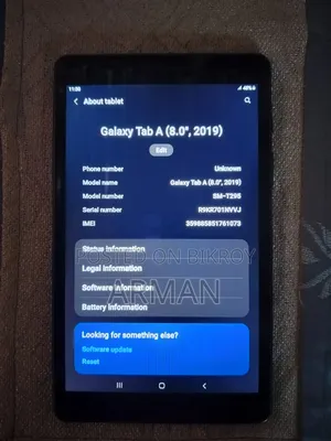 Samsung Galaxy Tab A 8.0 (2019) 32 GB Black