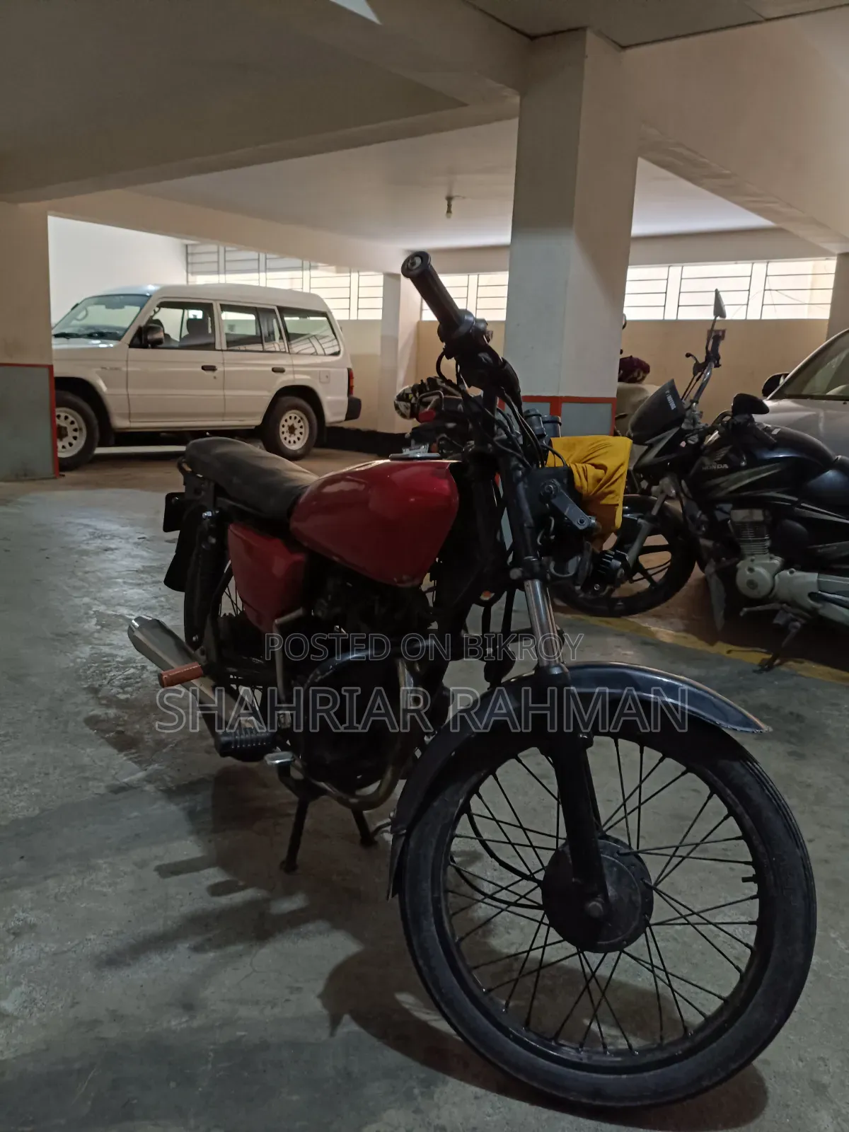 Bajaj Boxer 100 2008 Red