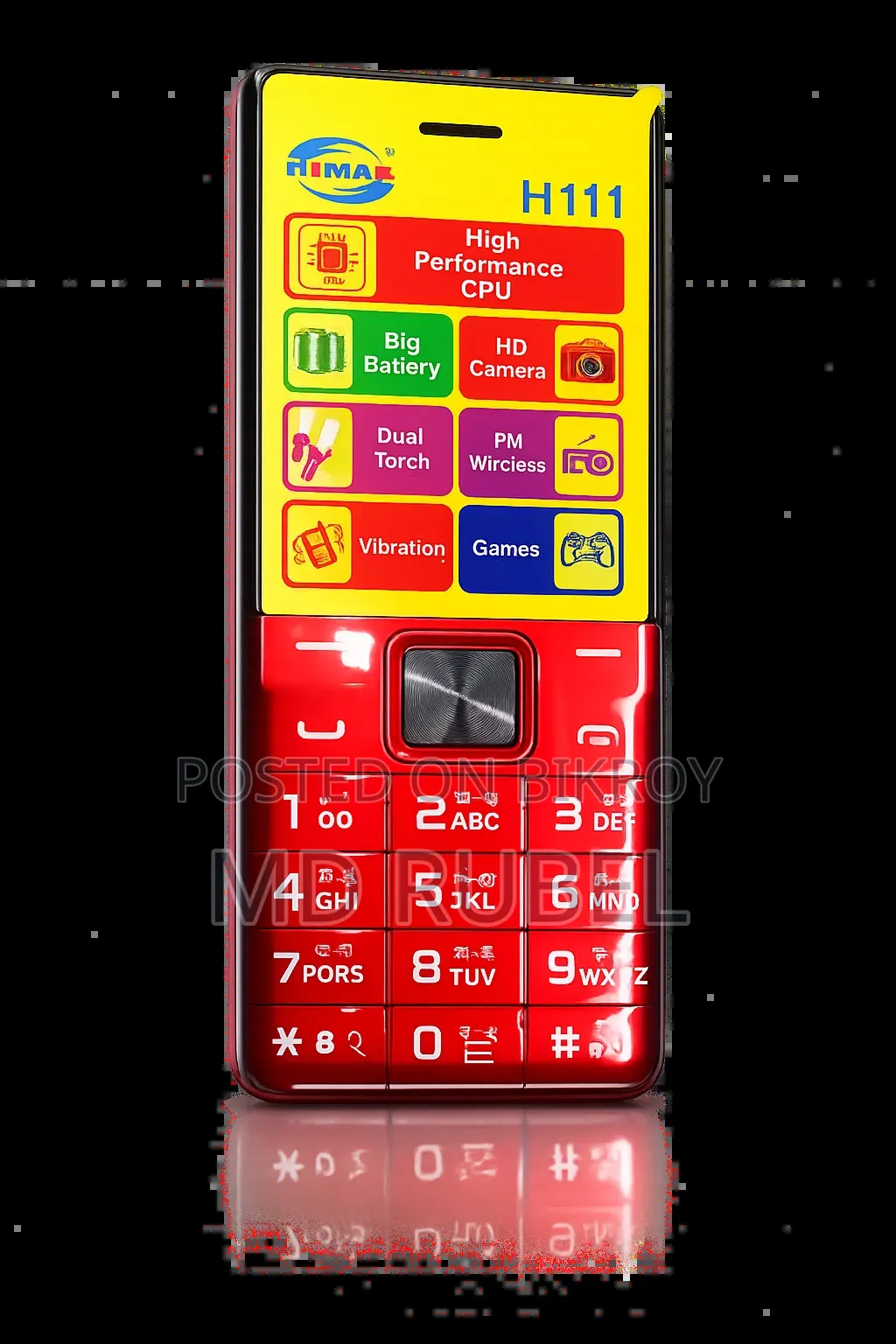 নতুন Himax লাল