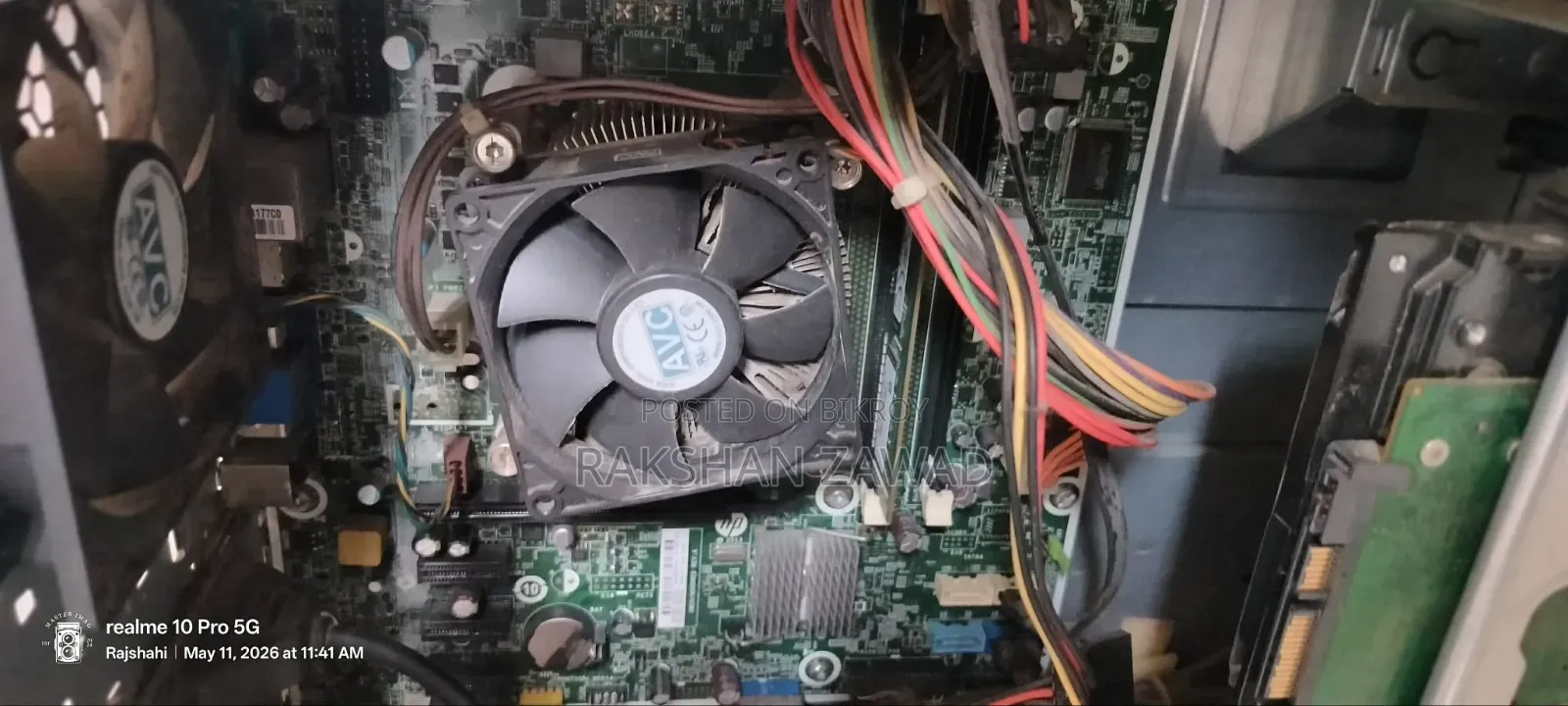 Desktop Computer HP 4GB Intel Core I3 HDD+SSD 256GB