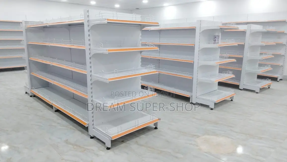 Storeflex Wall Gondola – Adjustable Rack