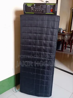 Amplifier with 16" Speaker and 3" Voice Coil