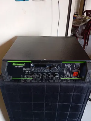 Amplifier with 16" Speaker and 3" Voice Coil