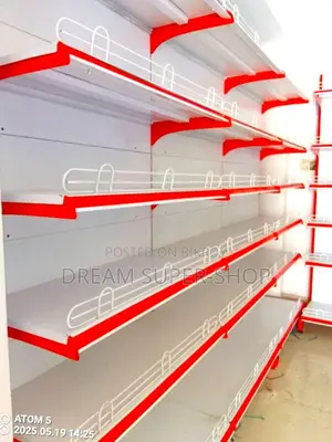 Storeflex Wall Gondola – Adjustable Rack