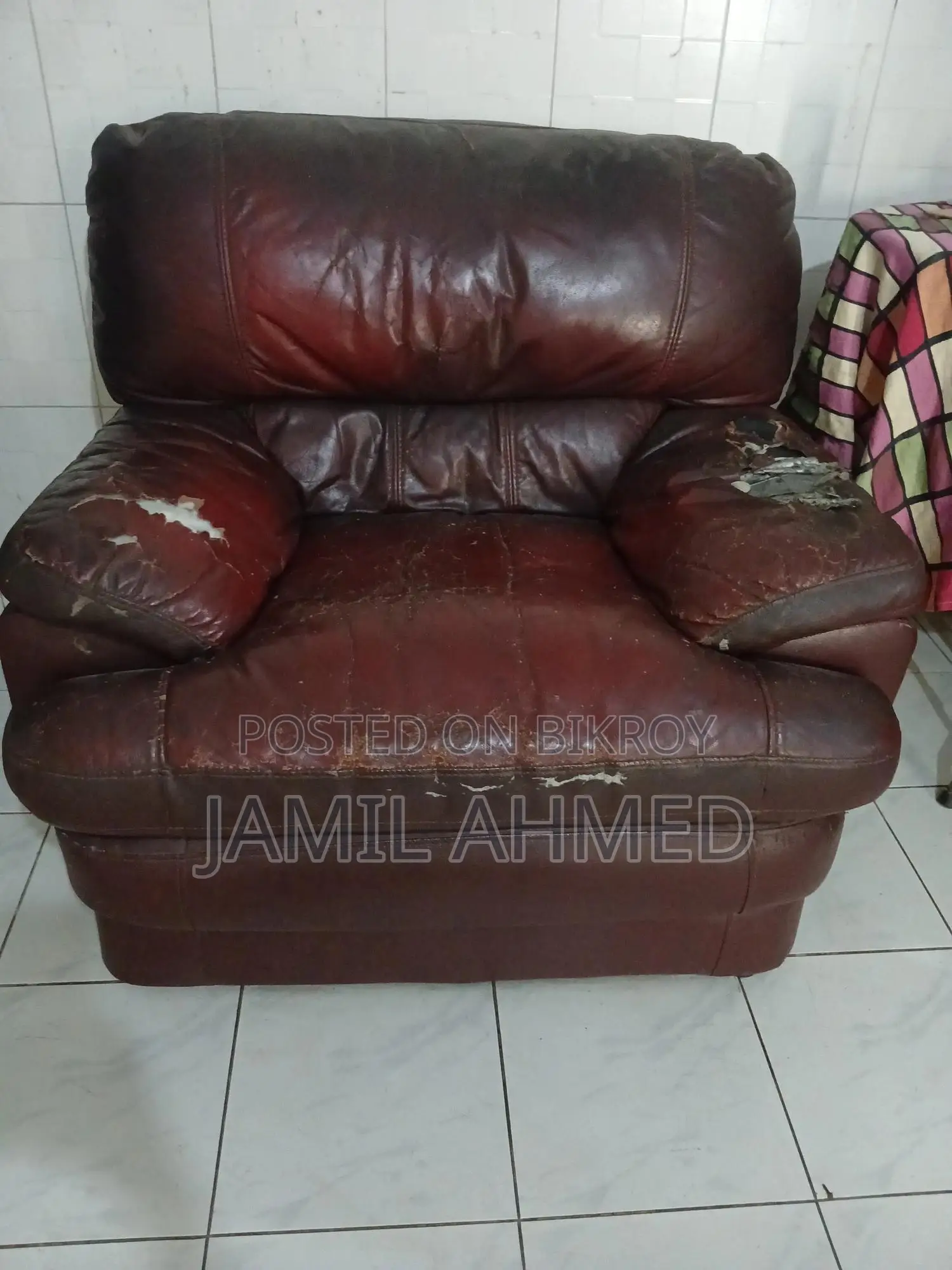 Italian Leather Sofa