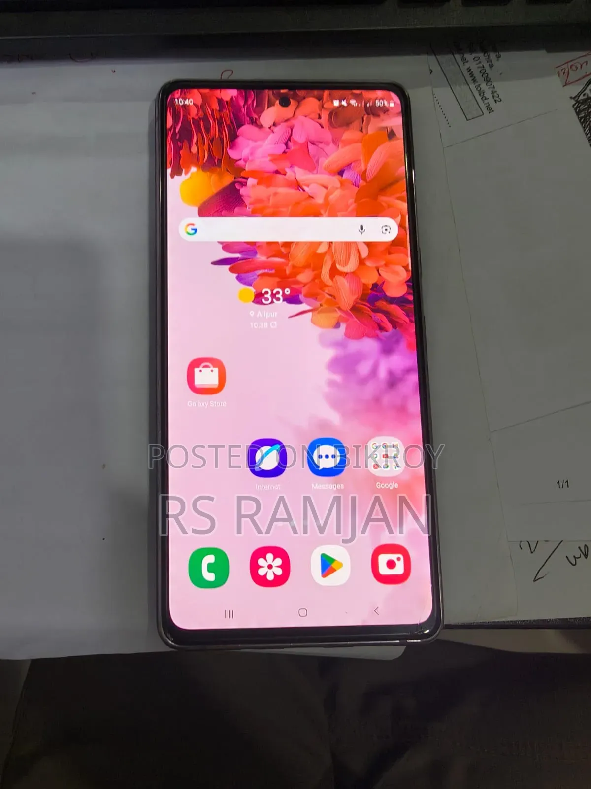 Samsung Galaxy S20 FE 5G 256 GB Black