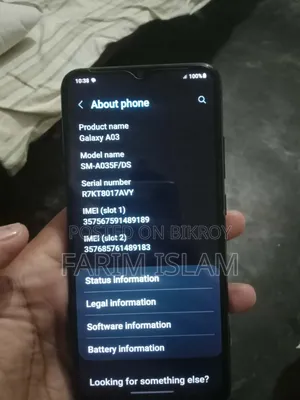 Samsung Galaxy A03 32 GB Black