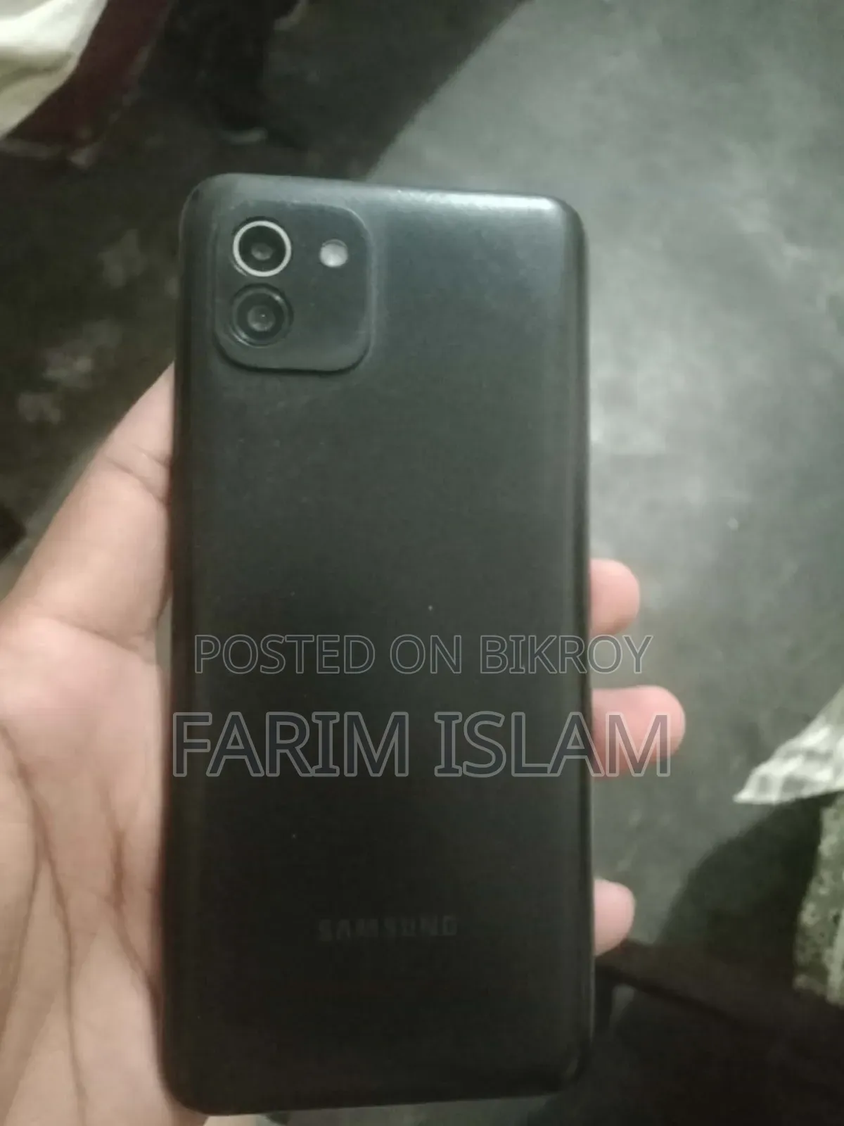 Samsung Galaxy A03 32 GB Black