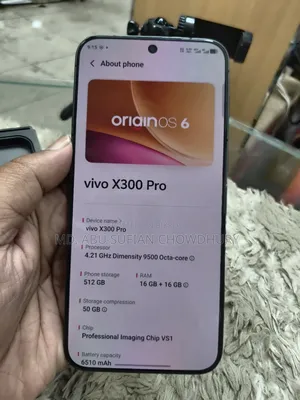 Vivo X300 Pro 512 GB Black