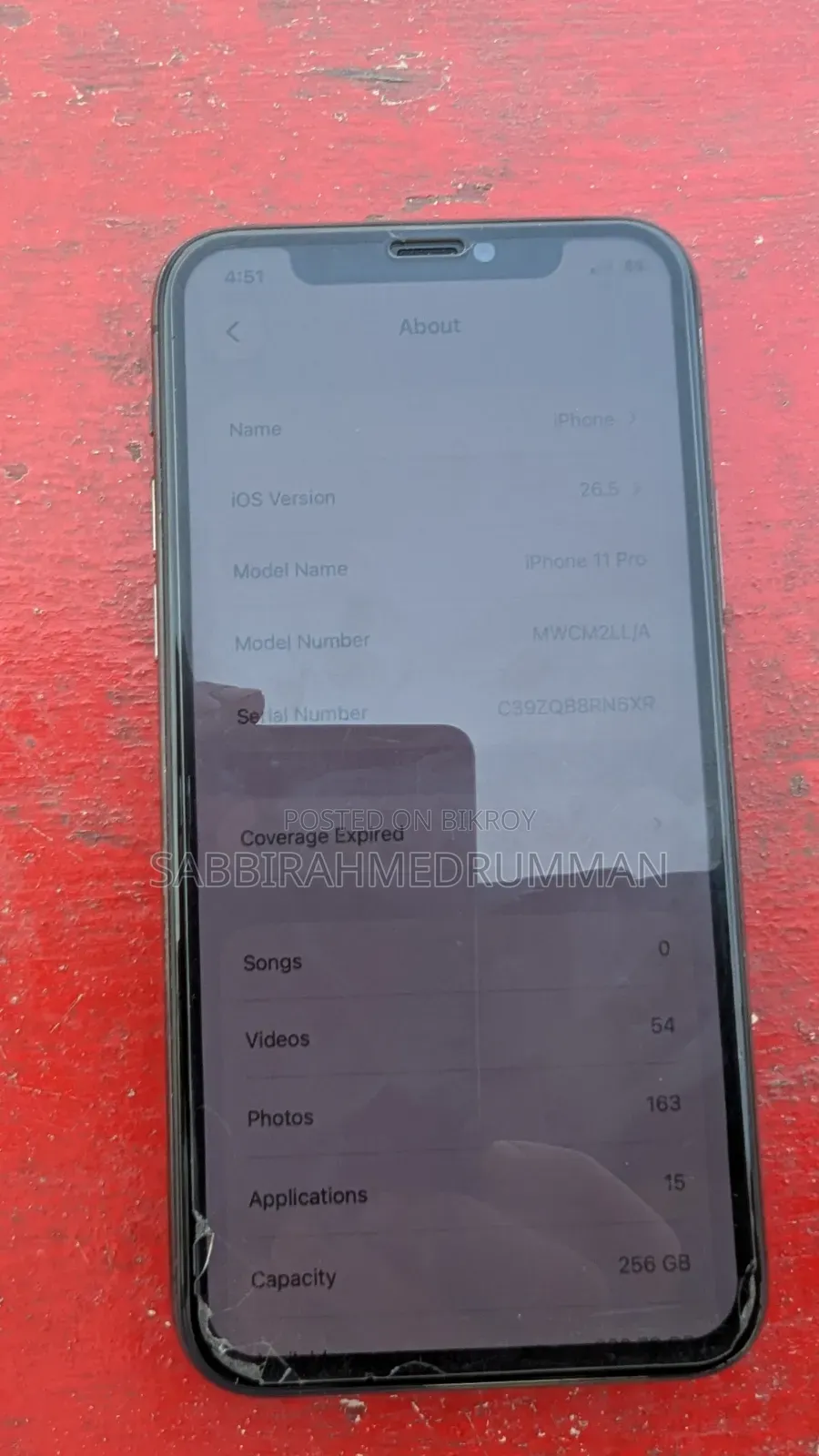 Apple iPhone 11 256 GB Black