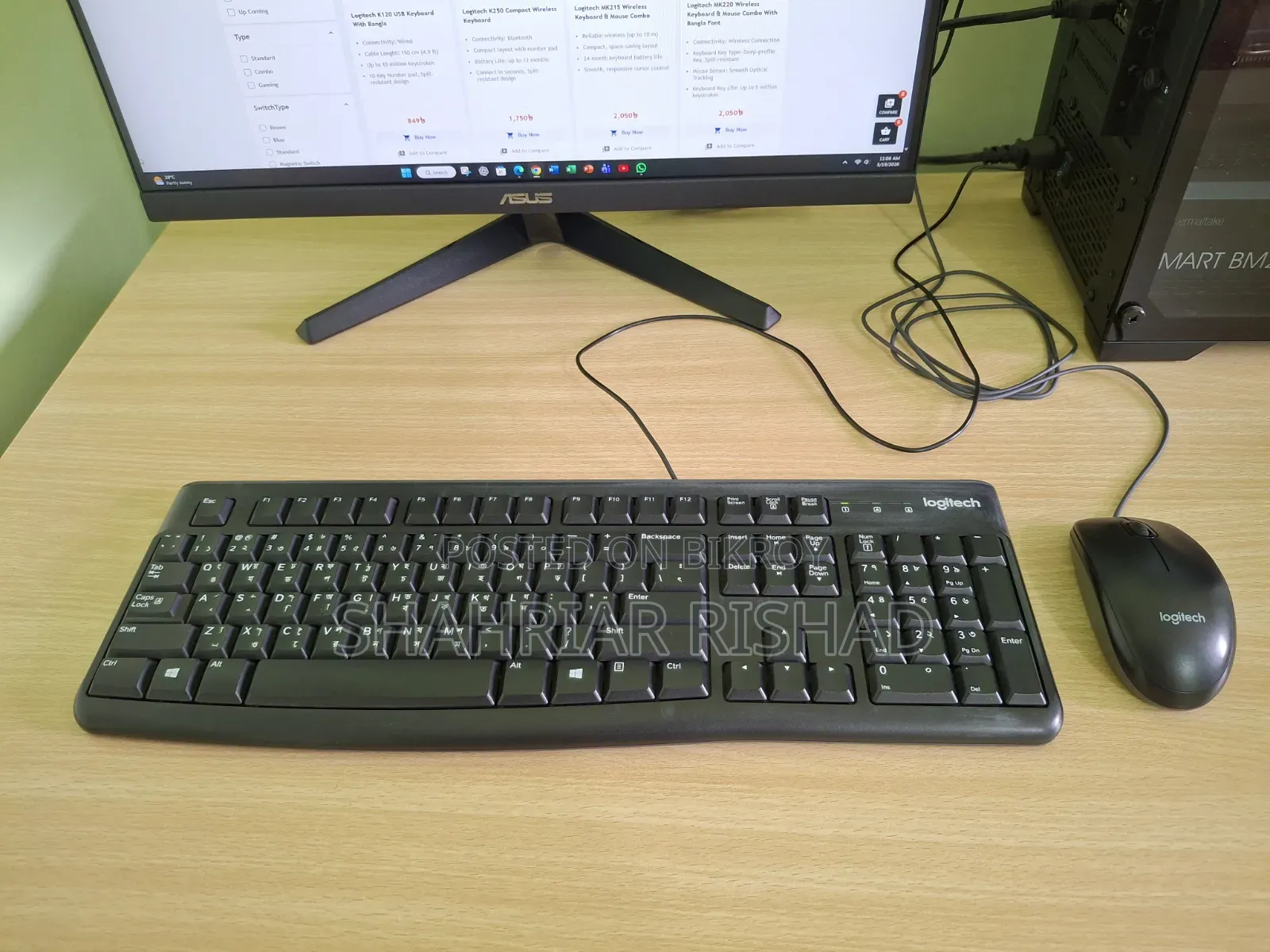 Logitech M90 Mouse + Keyboard