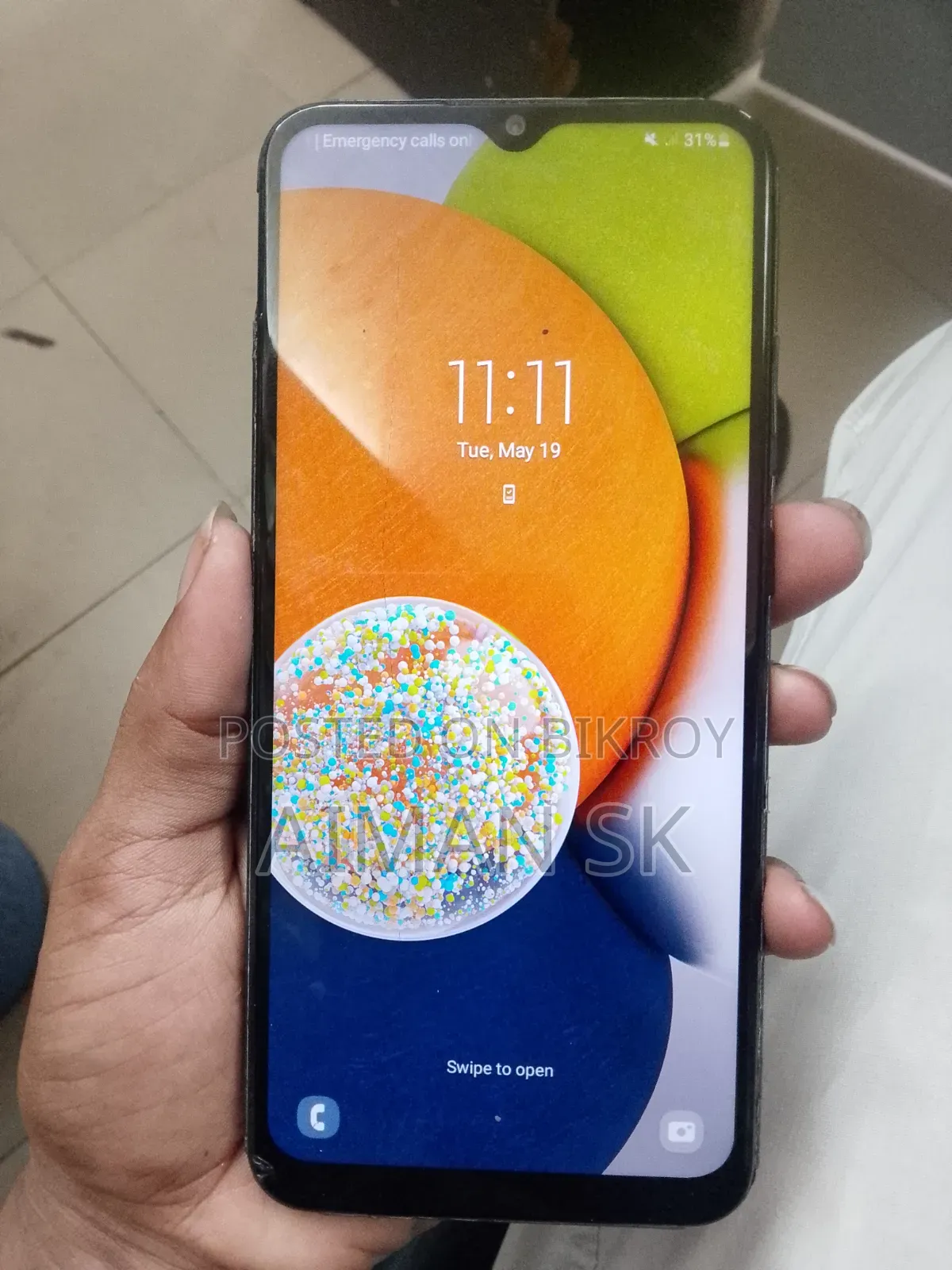 Samsung Galaxy A03 32 GB Black