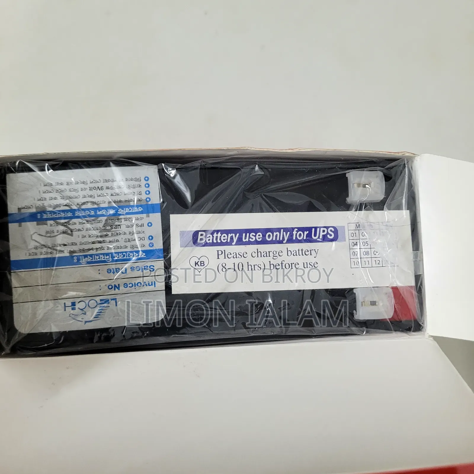 ইউপিএস ১২ ভোল্ট ব্যাটারি
