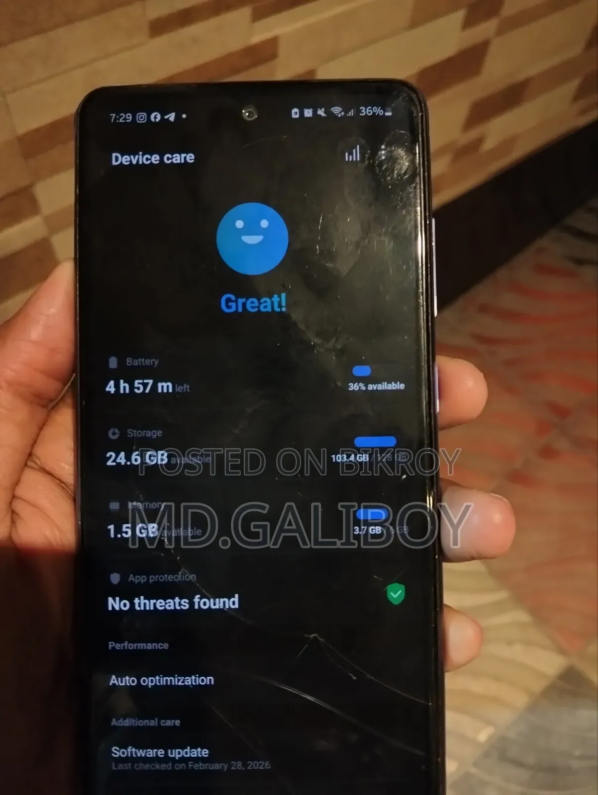 Samsung Galaxy A52s 5G 128 GB Black