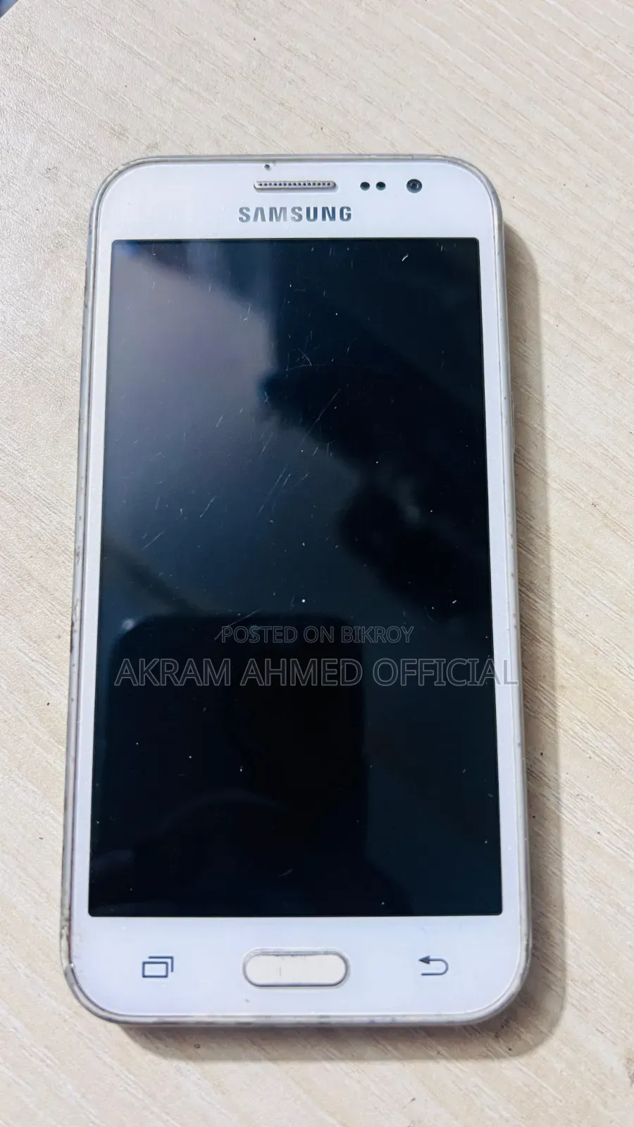 Samsung Galaxy J1 4 GB White