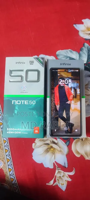 Infinix Note 50 4G 256 GB Black