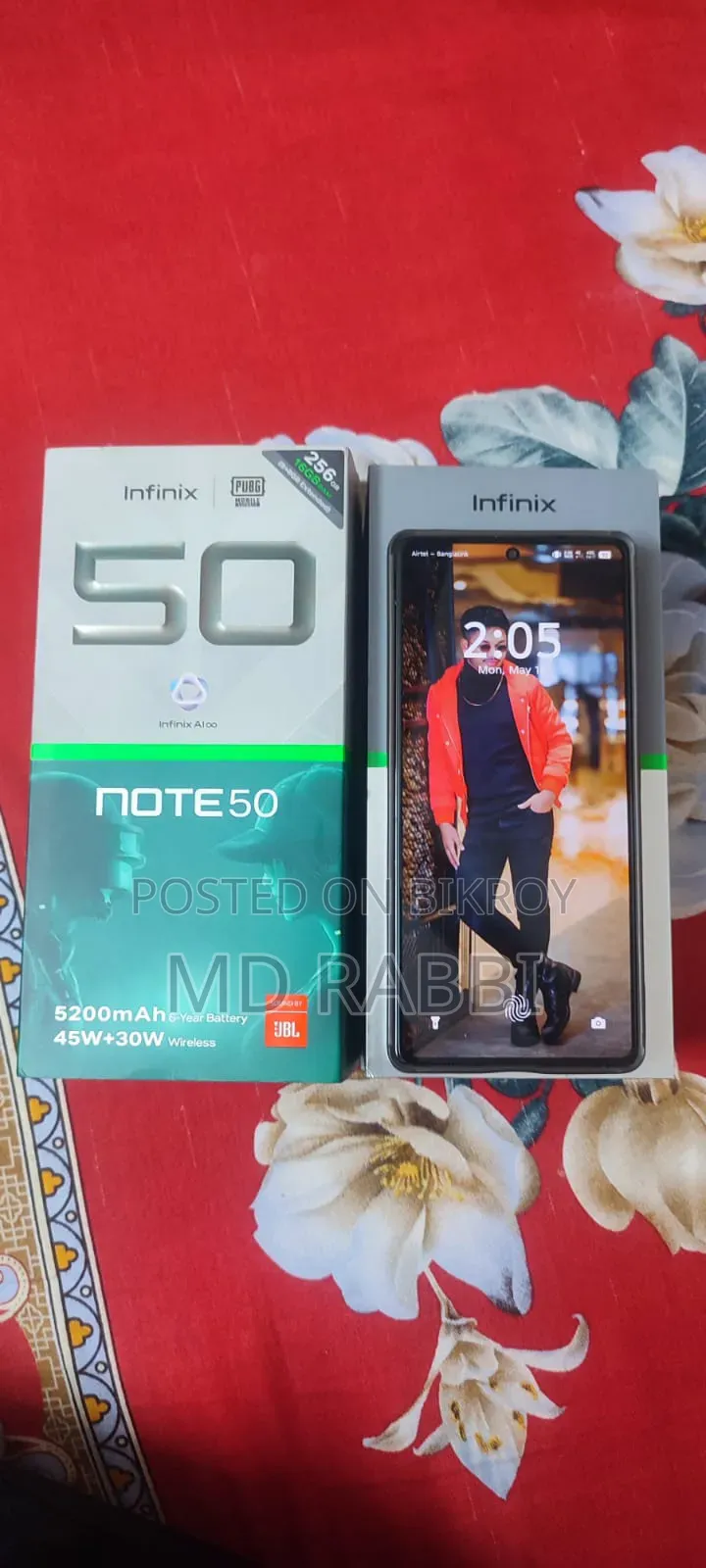 Infinix Note 50 4G 256 GB Black
