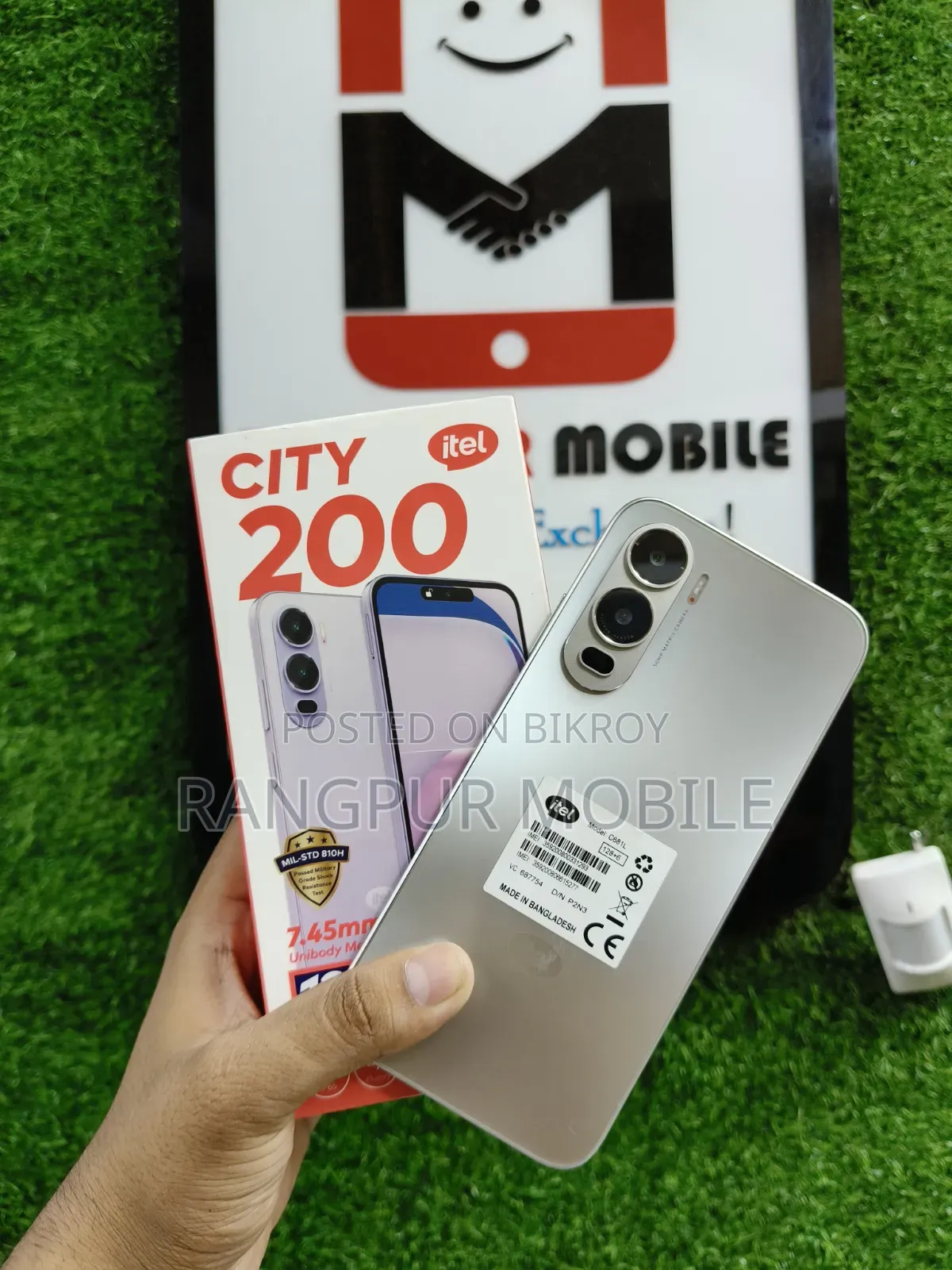 Itel City 200 128 GB Silver
