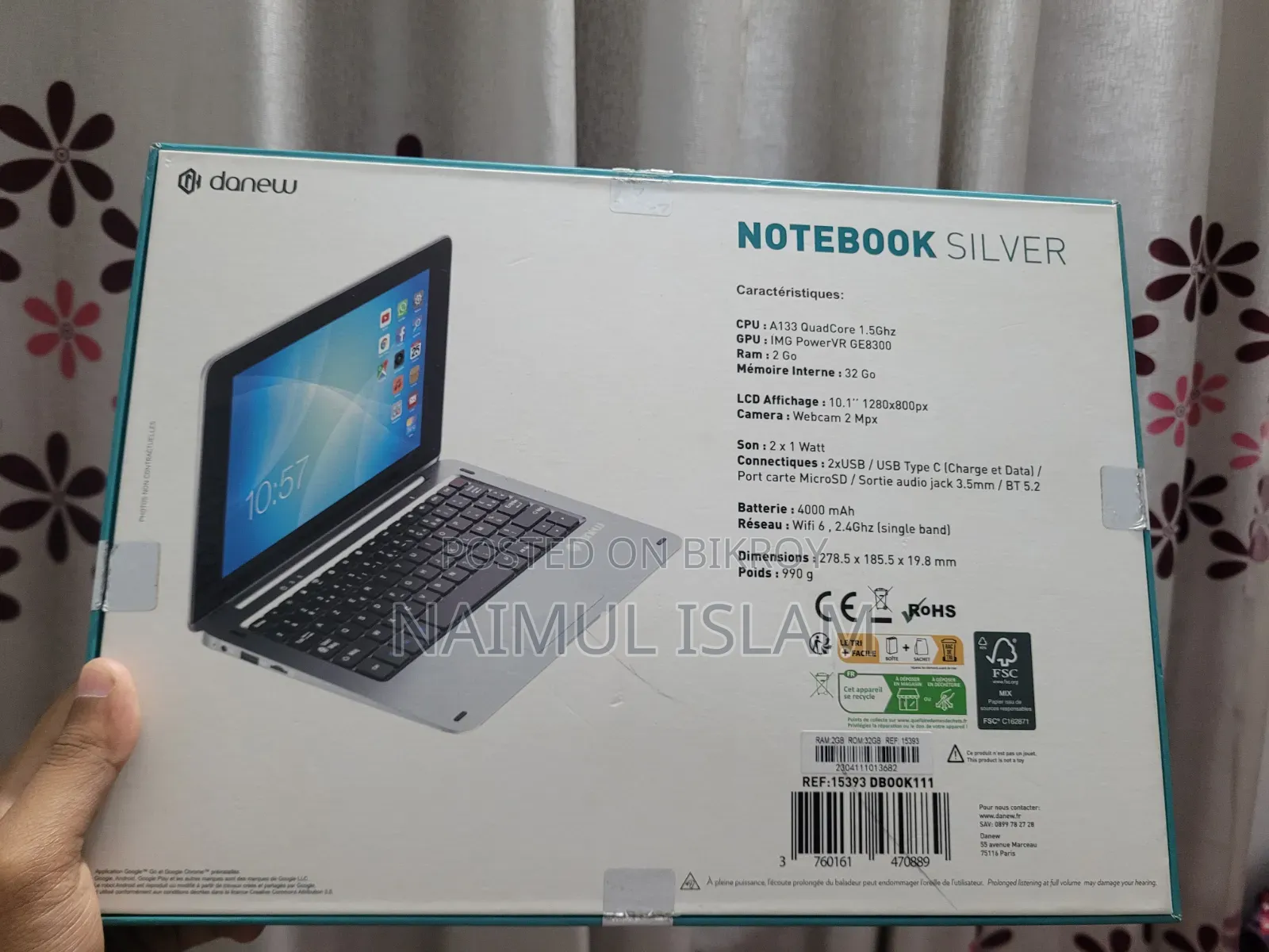 New Laptop 2GB eMMC 32GB