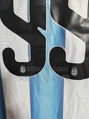 Argentina Home Kit Player Edition Jersey for Sale