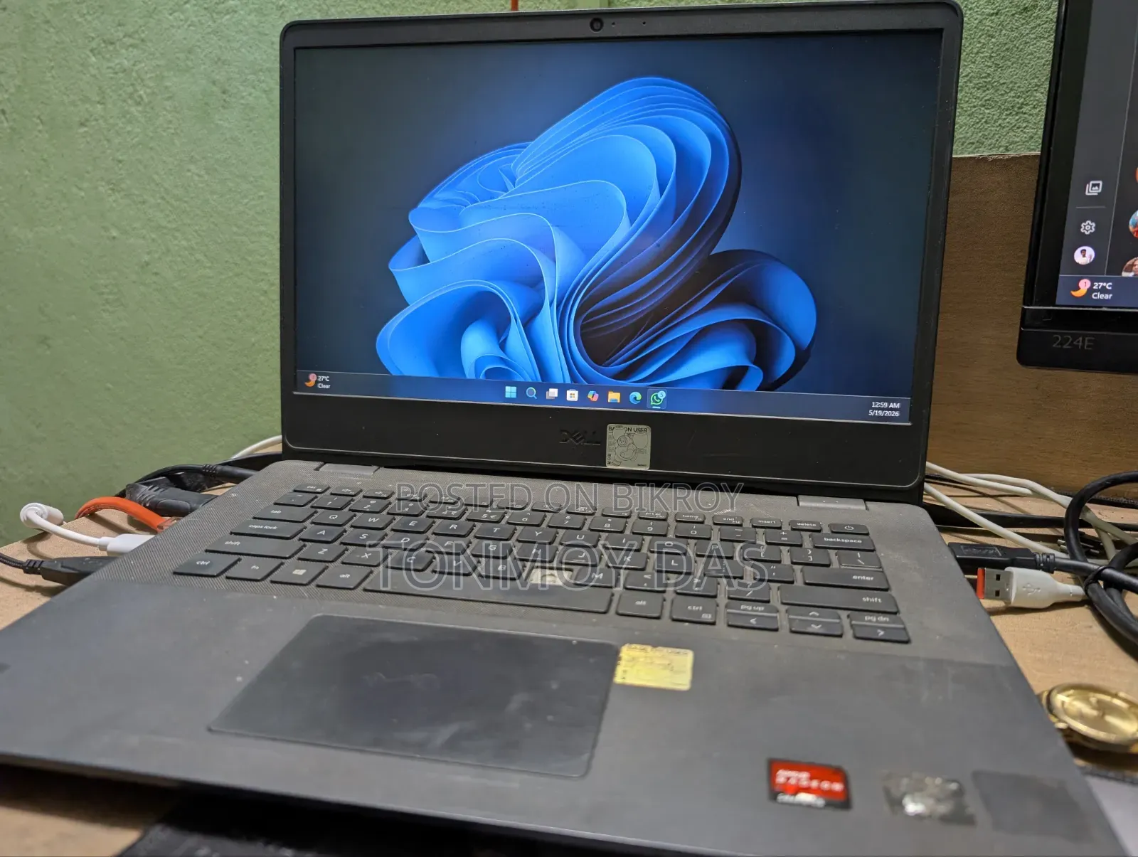Laptop Dell Vostro 14 3445 8GB AMD Ryzen 3 HDD+SSD 1T