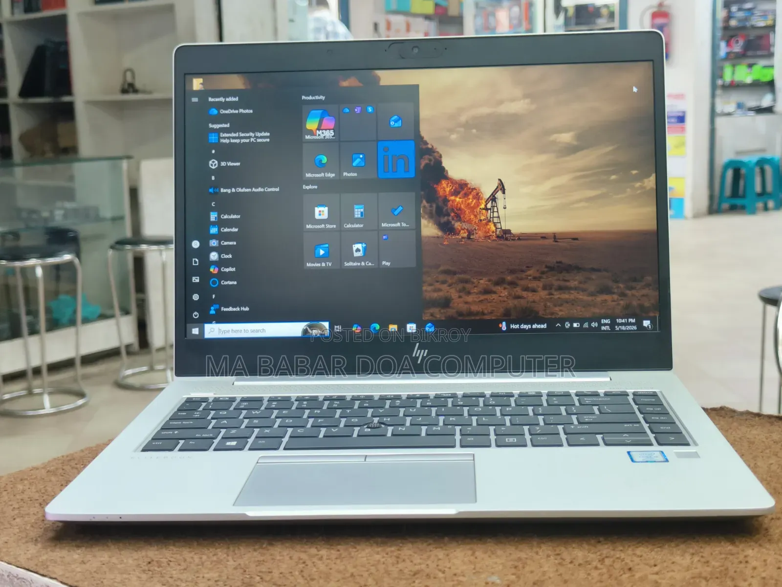 Laptop HP EliteBook 840 G6 8GB Intel Core I5 SSD 256GB