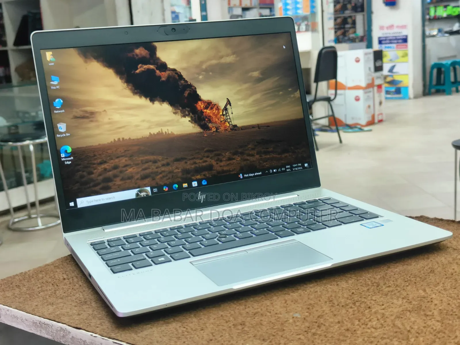 Laptop HP EliteBook 840 G6 8GB Intel Core I5 SSD 256GB
