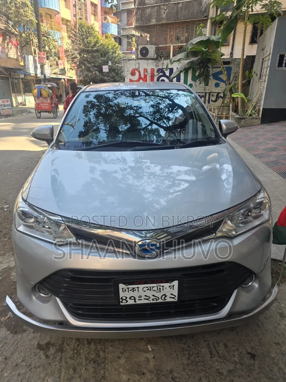টয়োটা এক্সিও ২০১৬ সিলভার
