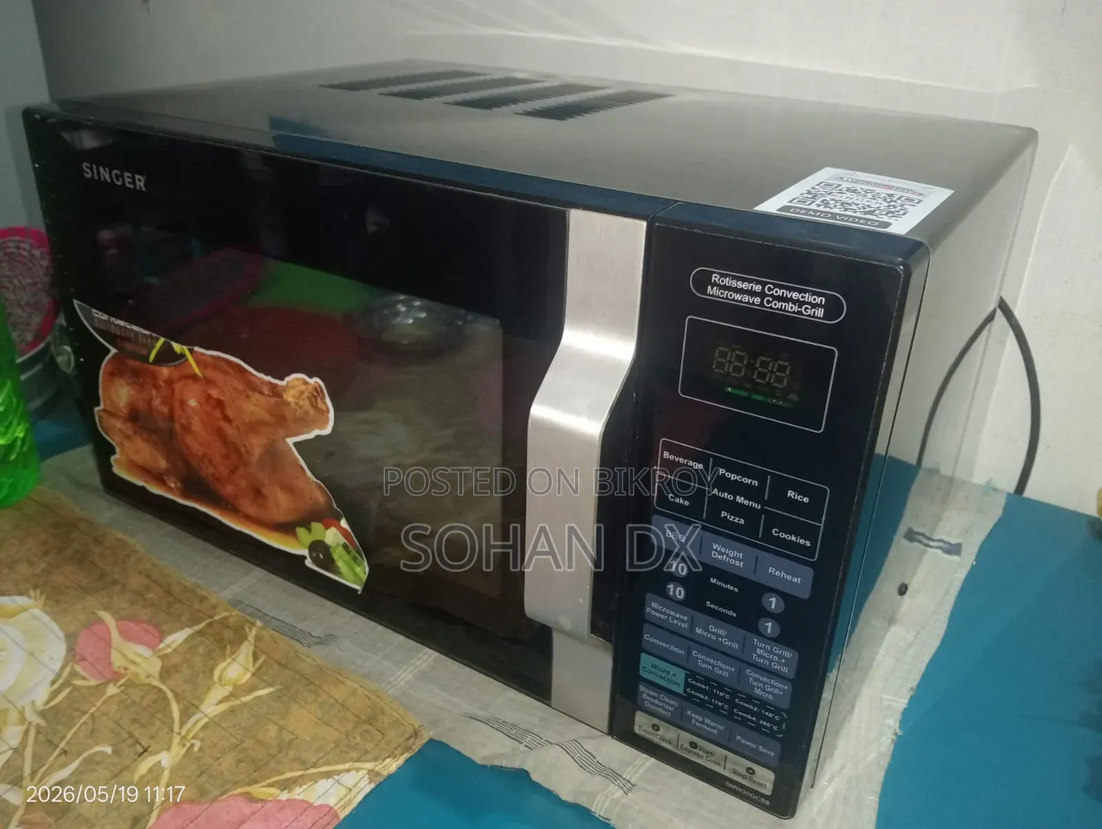 Singer Smw30gcb8 Microwave