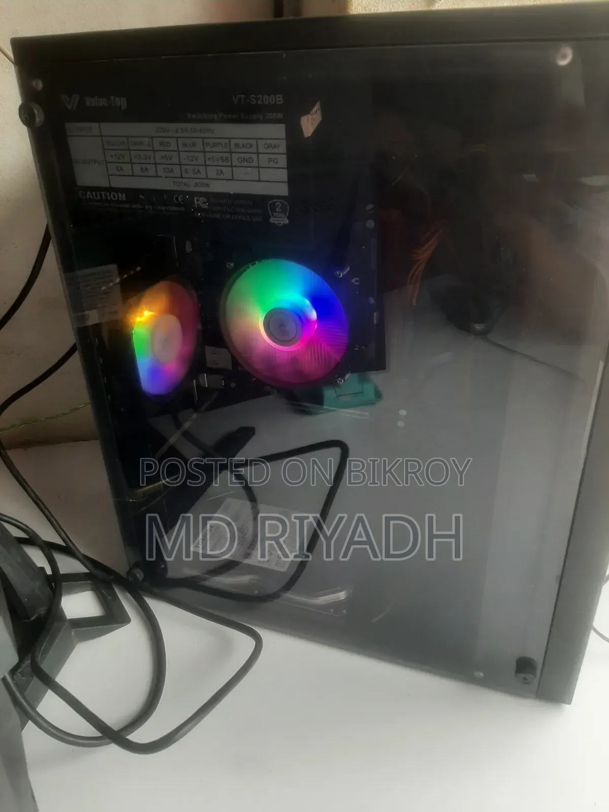New Desktop Computer MSI Model 8GB Intel Core I3 HDD+SSD 640GB