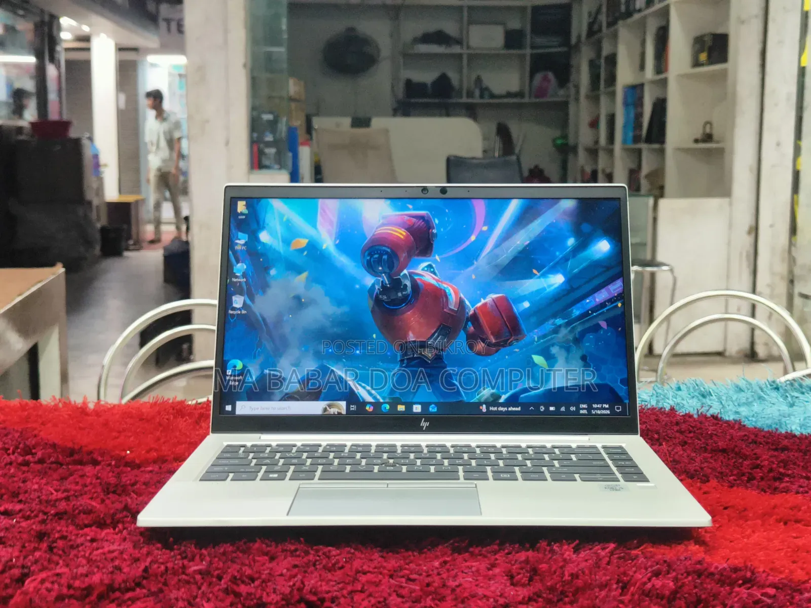 Laptop HP EliteBook 840 G7 8GB Intel Core I5 SSD 256GB