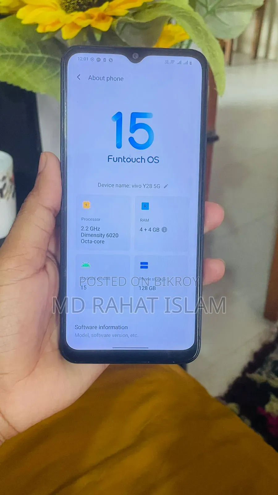 Vivo Y28 8 GB Red