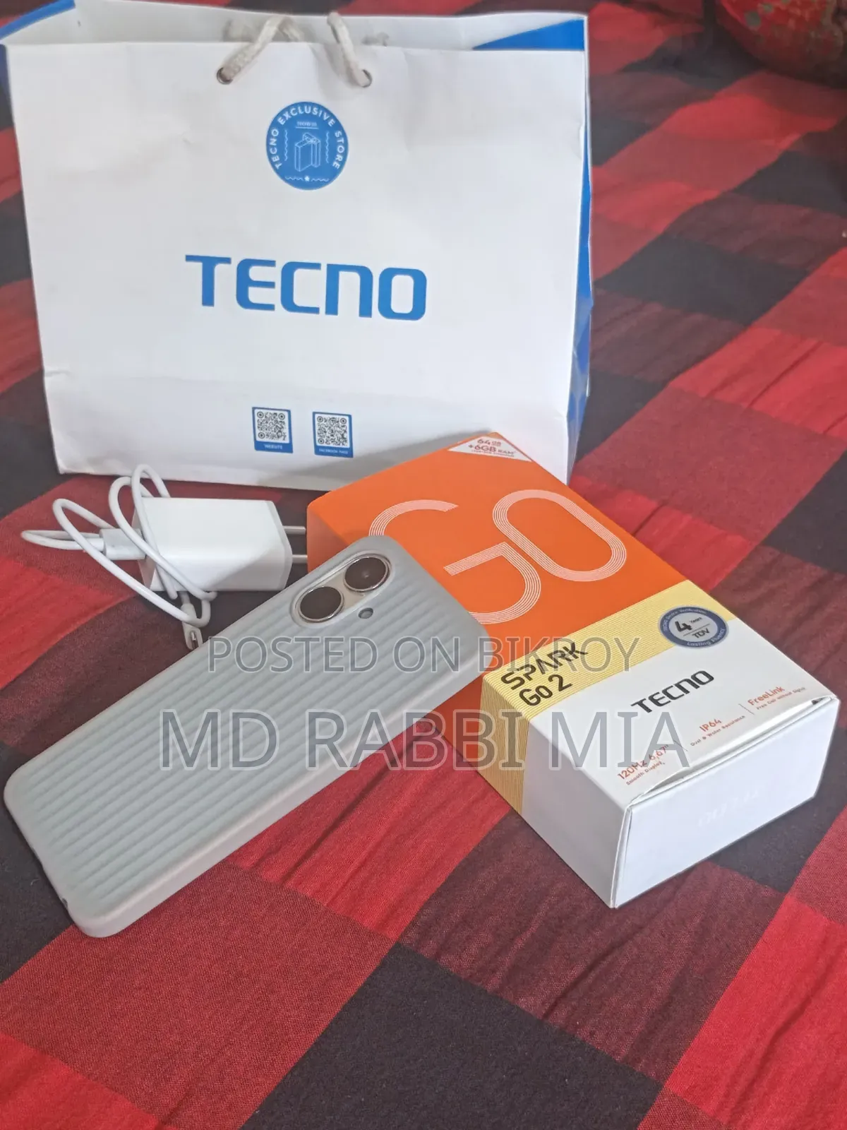 Tecno Spark 2 16 GB Silver