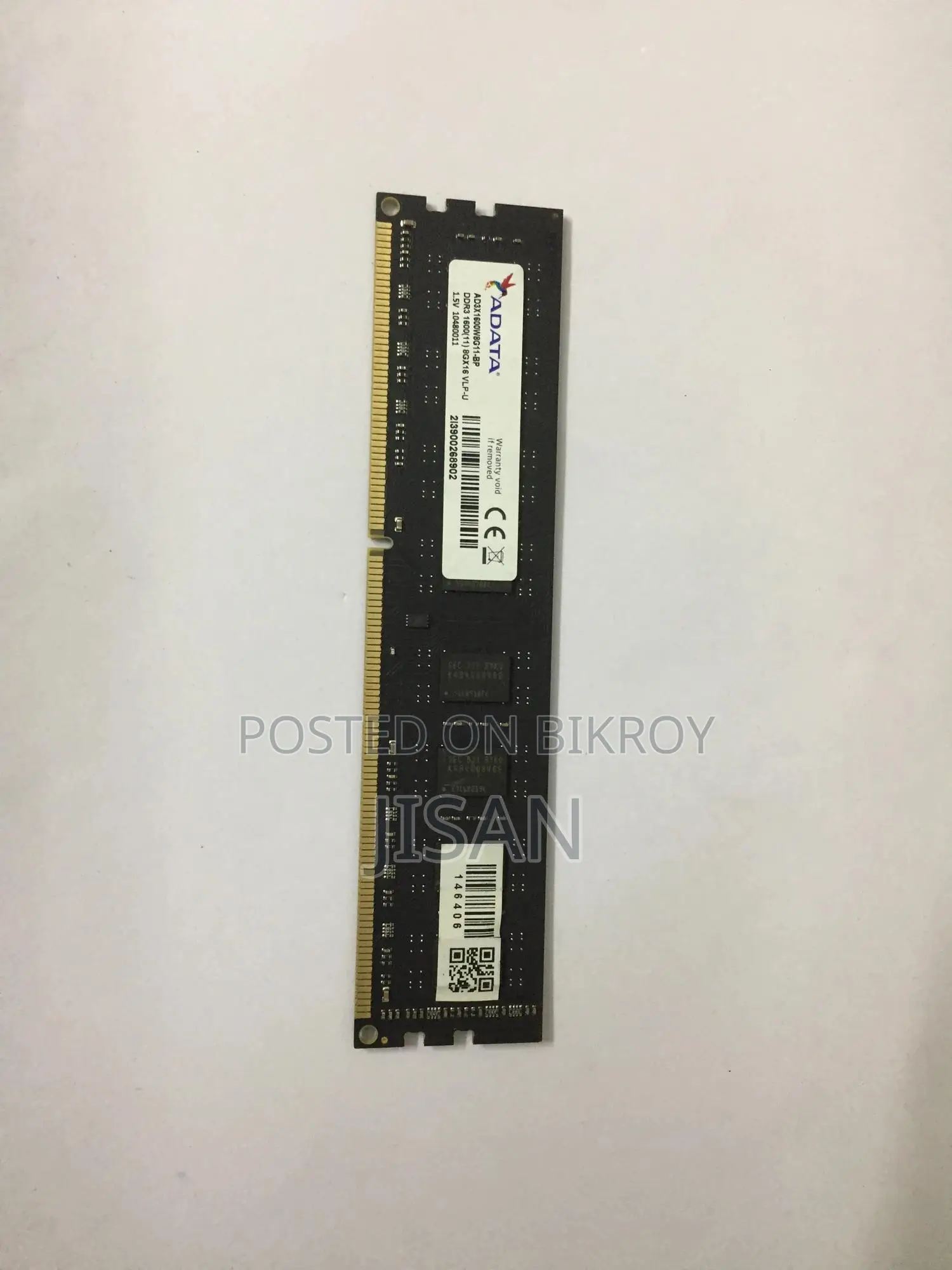 8gb Ddr3 Ram(Adata)