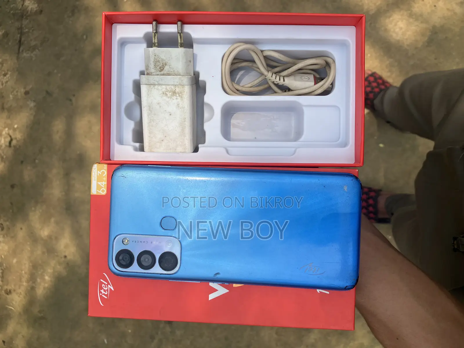 Itel Vision 3 Turbo 64 GB Blue