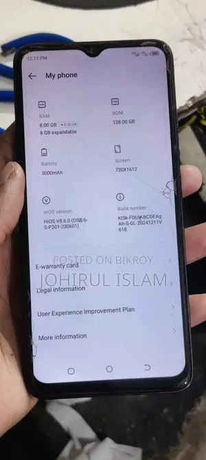 Tecno Spark 10C 128 GB Blue