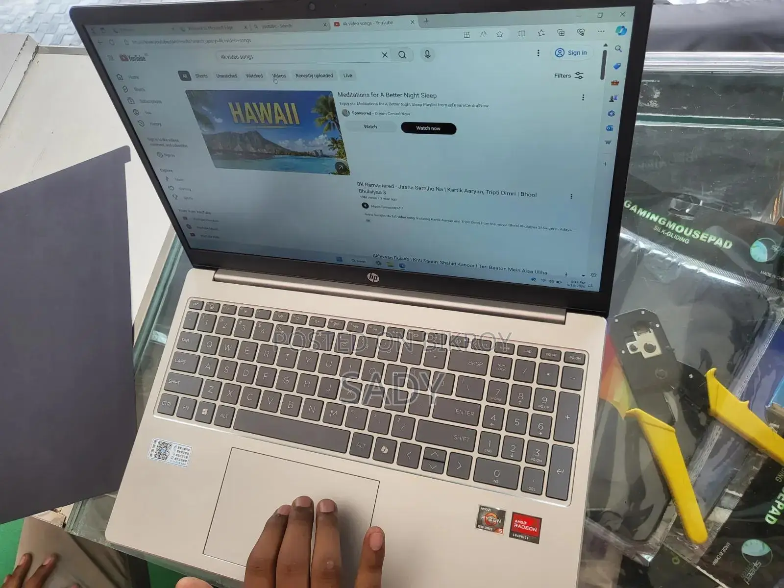 New Laptop HP 15-Dw0037wm 8GB AMD Ryzen 5 SSD 500GB