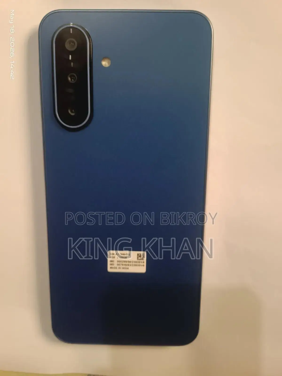 New Samsung Galaxy A17 5G 128 GB Blue