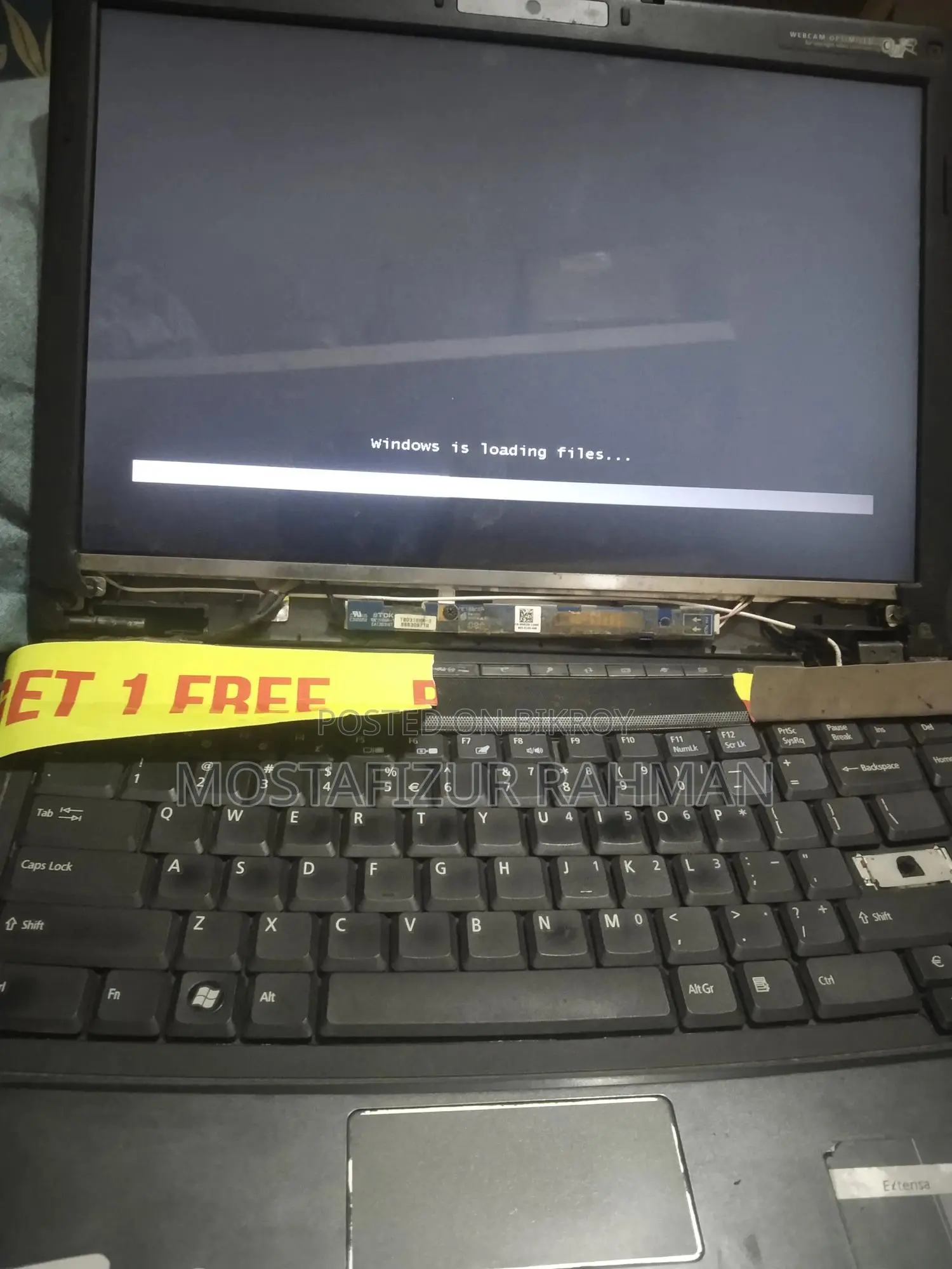 Laptop Acer Extensa 4630Z 4GB Intel Core 2 Duo HDD 256GB