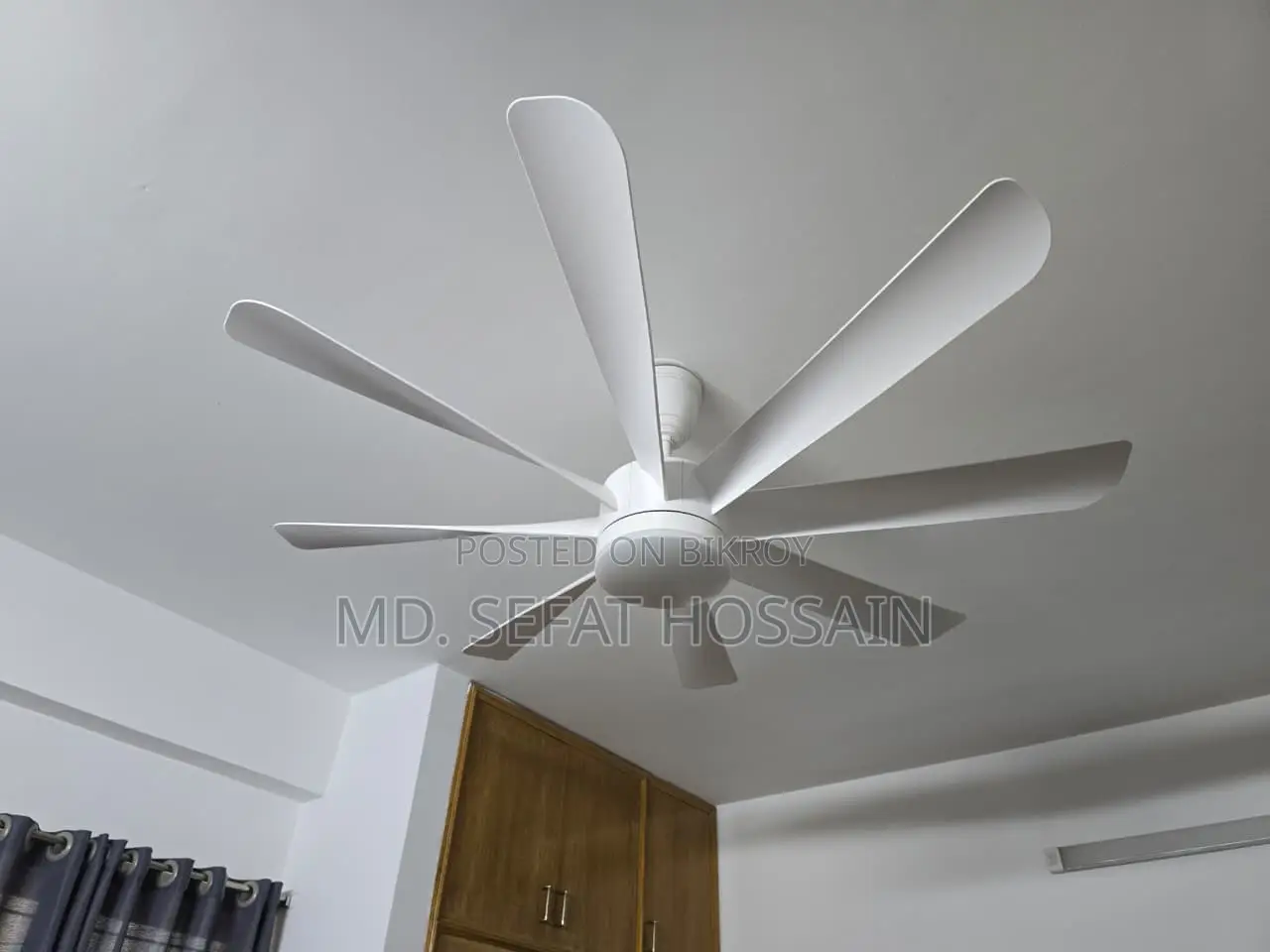For Sale – Quilic Helix Ul 60” Premium Ceiling Fan