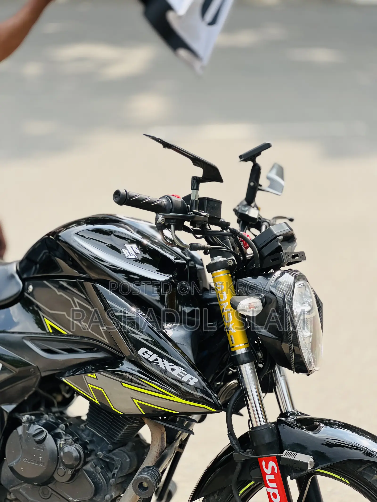 Suzuki Gixxer Fi ABS 2024 Black