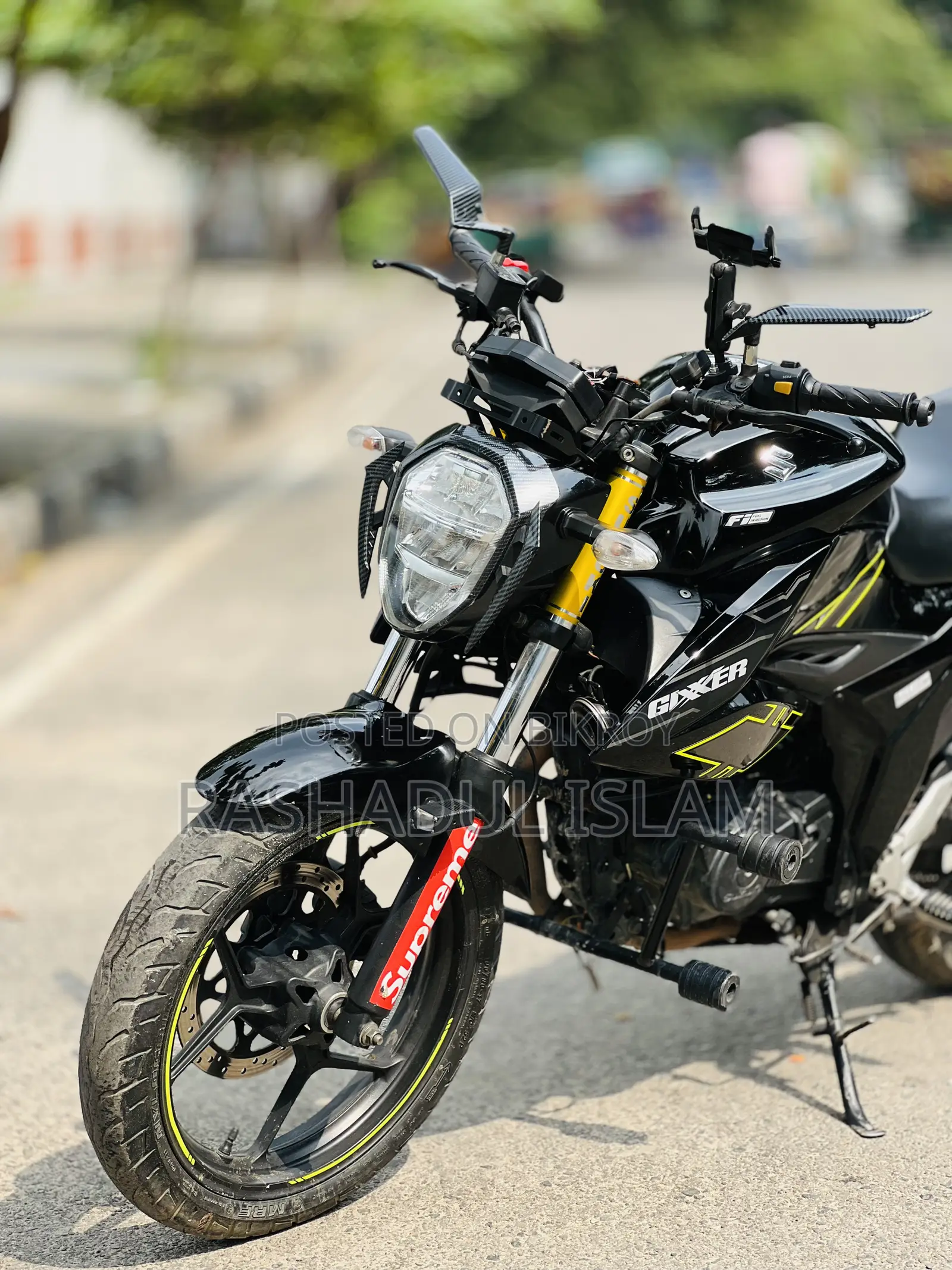 Suzuki Gixxer Fi ABS 2024 Black