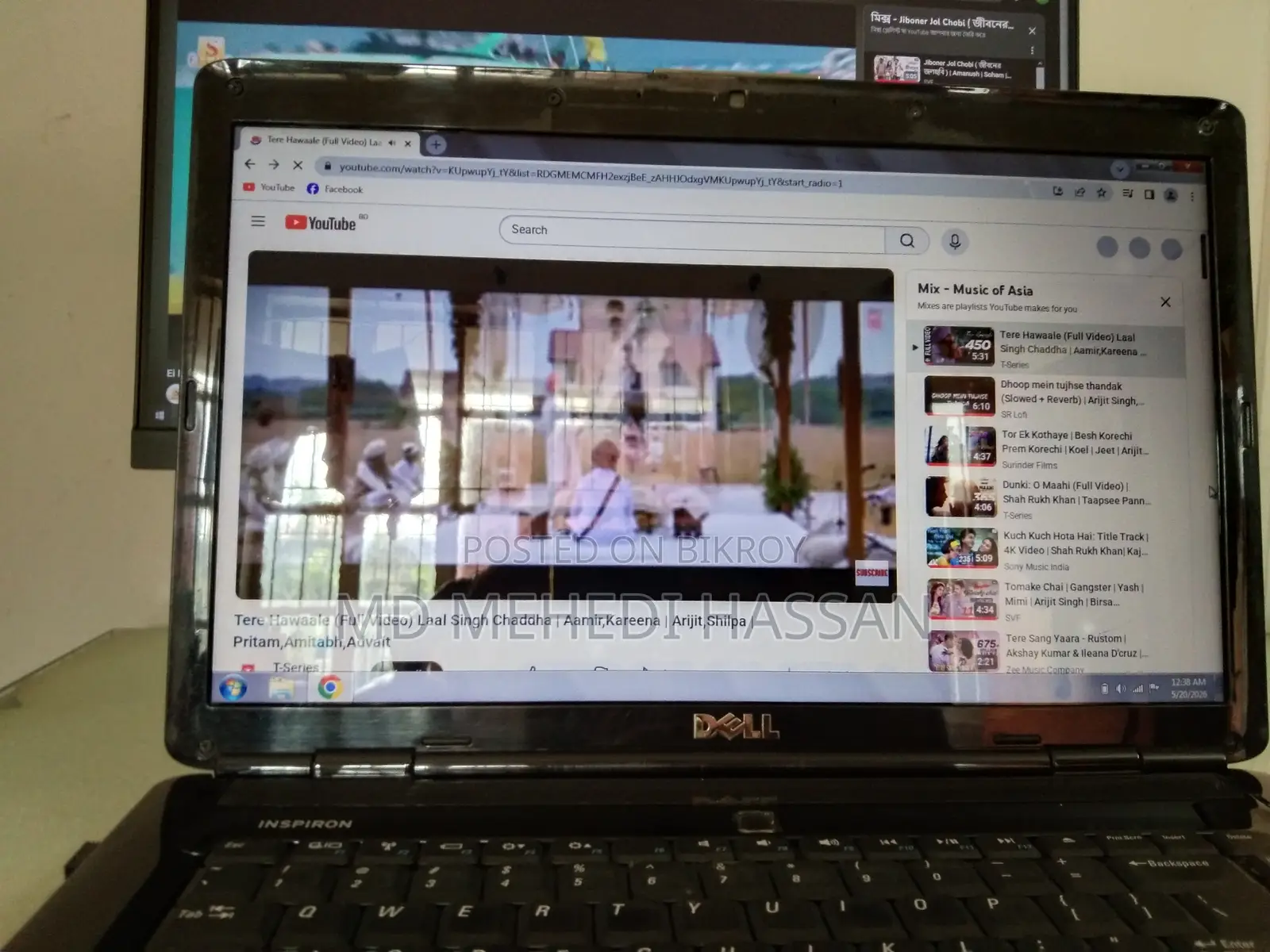 Laptop Dell Inspiron 14 2GB Intel Core 2 Duo HDD 500GB