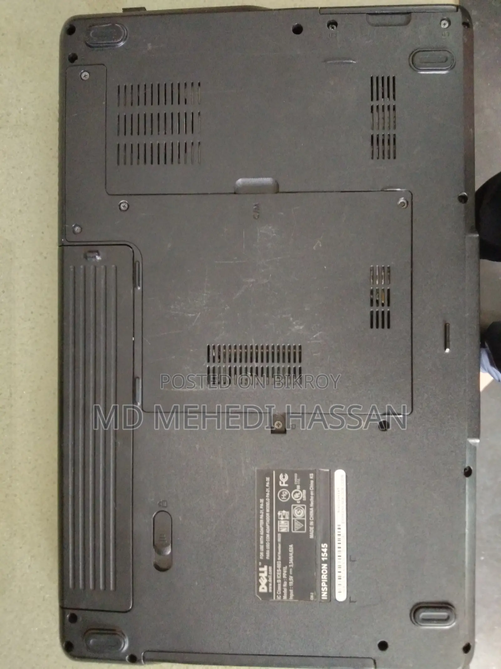 Laptop Dell Inspiron 14 2GB Intel Core 2 Duo HDD 500GB
