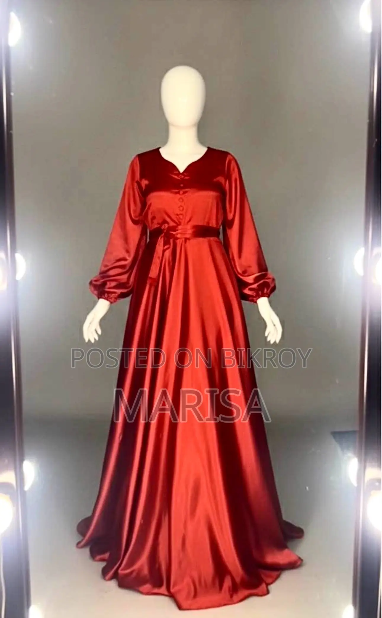 Red Long Gown