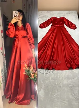 Red Long Gown