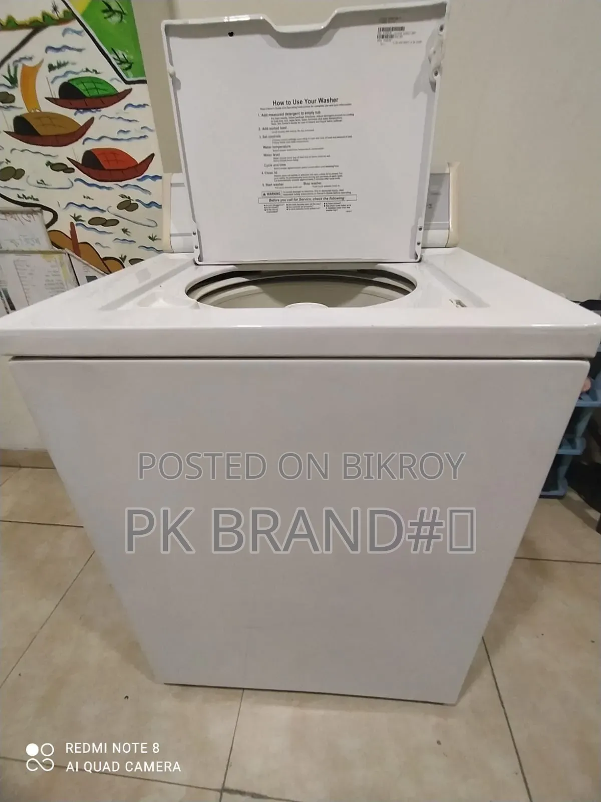 Washing machine interested buyers contact quickly